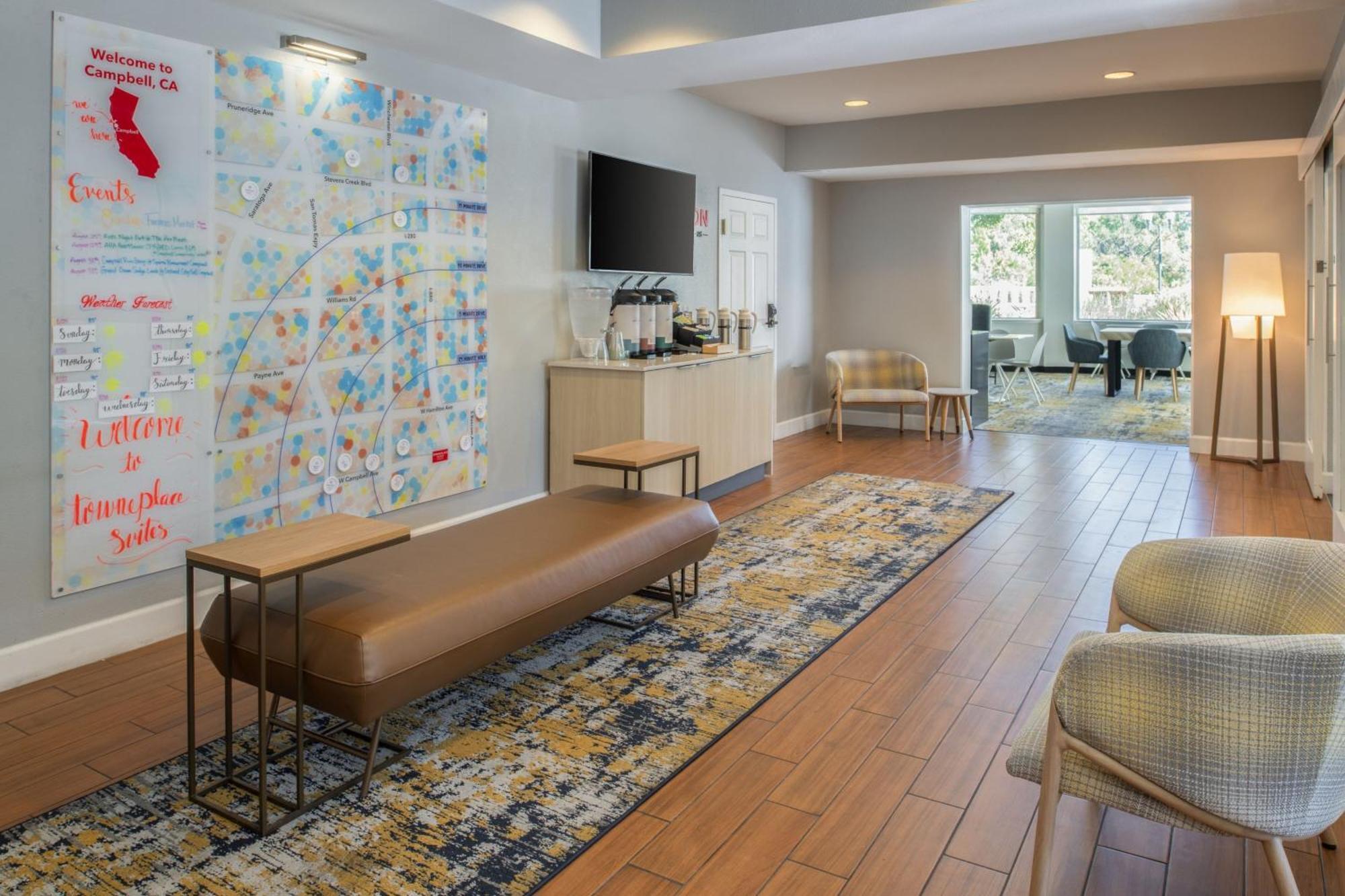 Towneplace Suites San Jose Campbell Bagian luar foto